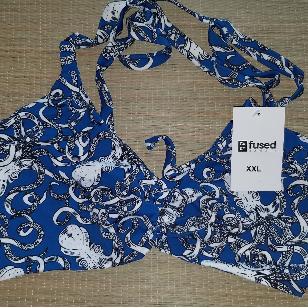 Fused Hawaii bikini top